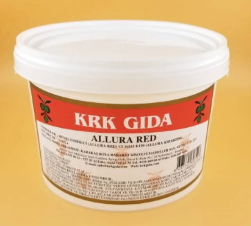 Krk Gıda (Allura Red E 129) Bayrak Kırmızısı Gıda Boyası 1 Kg