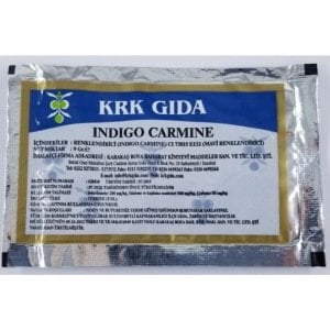 Krk Gıda İndigo Carmine Koyu Mavi Gıda Boyası 9 gr