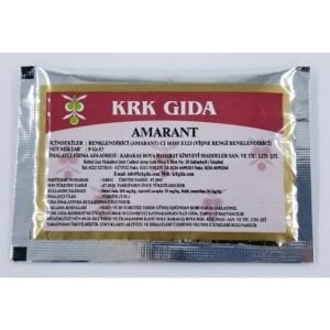 Krk Gıda Amaranth Vişne Rengi Gıda Boyası 9 gr