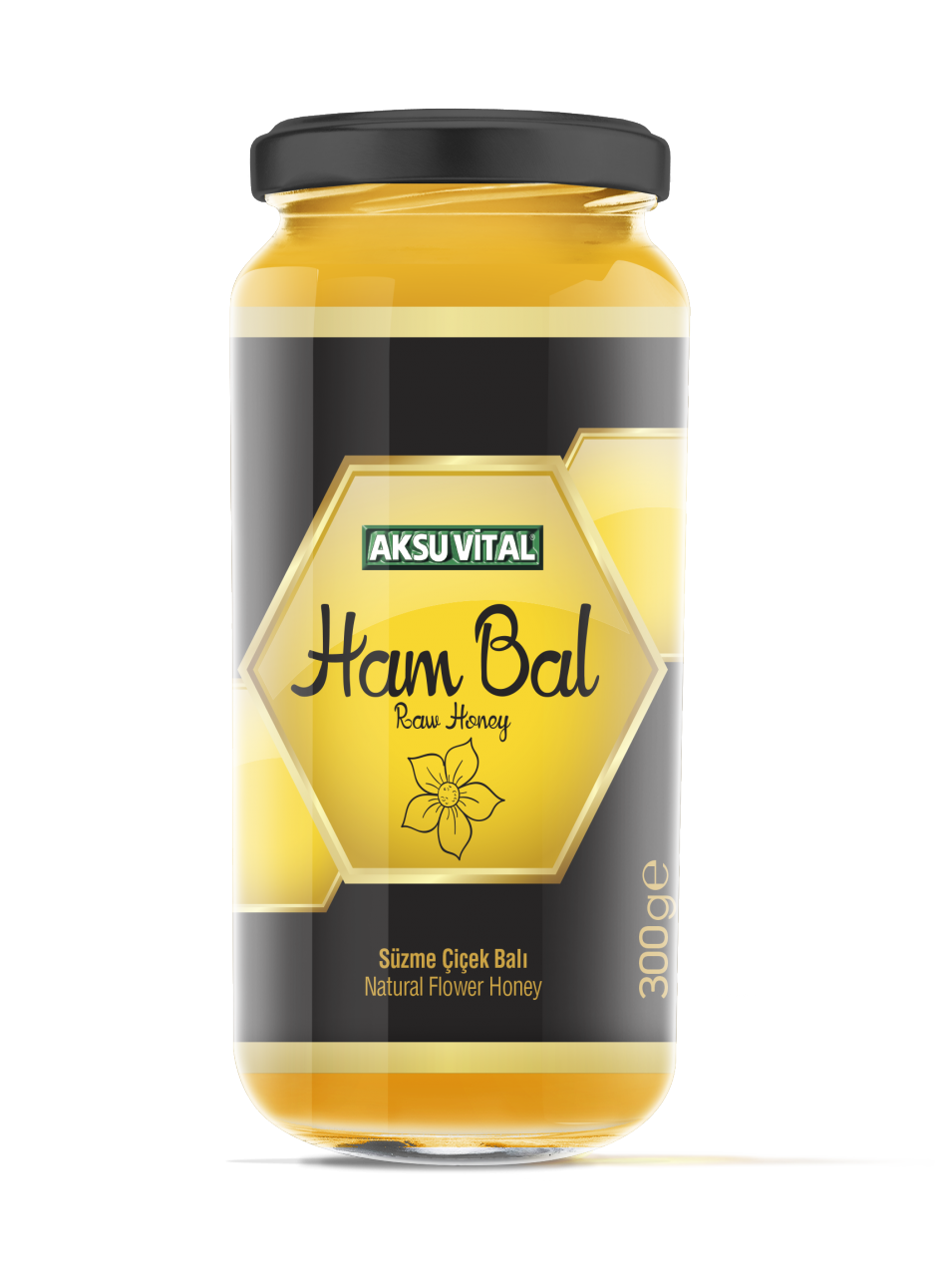 Aksu Vital Ham Çiçek Balı 300 Ggr