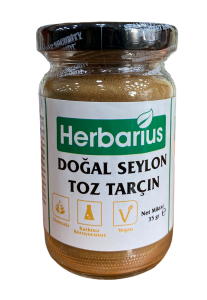 Herbarius Doğal Seylon (Seylan) Toz Tarçın 35 gr