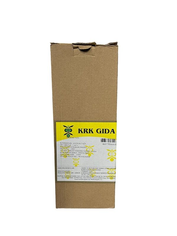 Krk Ayçiçek Yağı 1 Kg