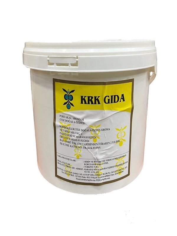 Krk Portakal Aroması Toz (Aroma Verici) 1 Kg
