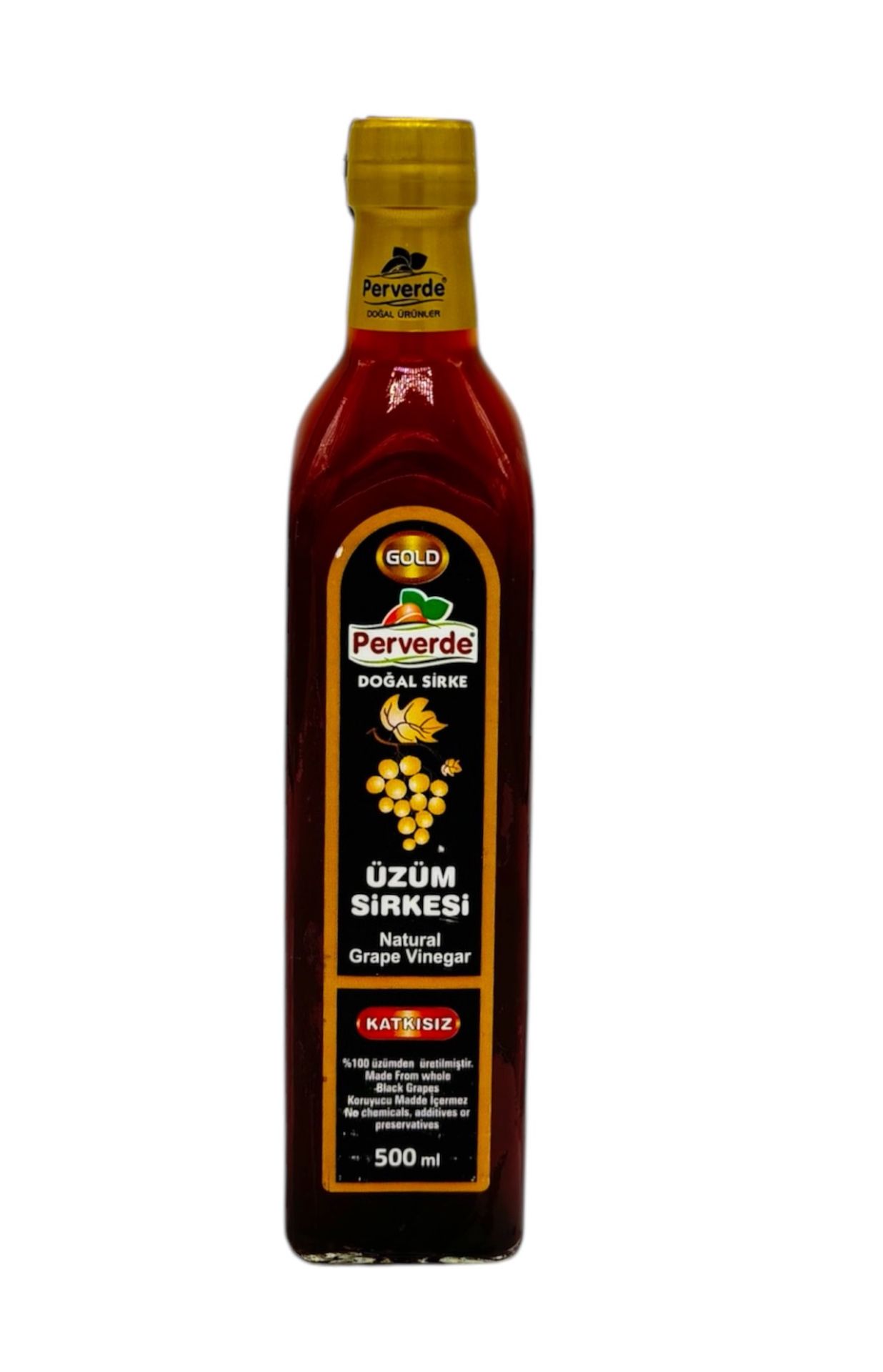 Perverde Doğal Üzüm Sirkesi 500ml