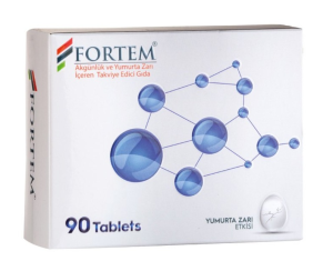 Fortem Akgünlük Ak Günlük ve Yumurta Zarı İçeren Tablet (60 Tablet)