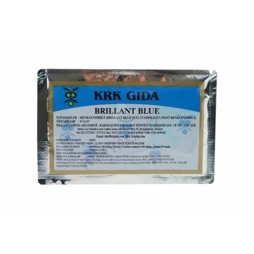 Krk Gıda Açık Mavi Gıda Boyası 9 gr E102