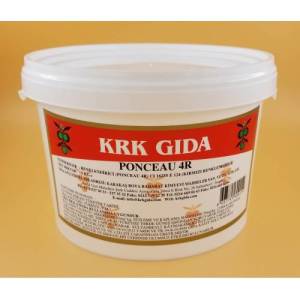 Krk Gıda Ponceau 4R E124 Kırmızı Gıda Boyası 1 Kg