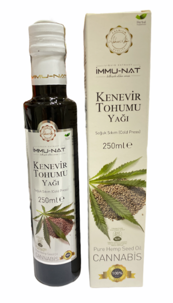 İmmunat Kenevir Tohumu Yağı 250ml