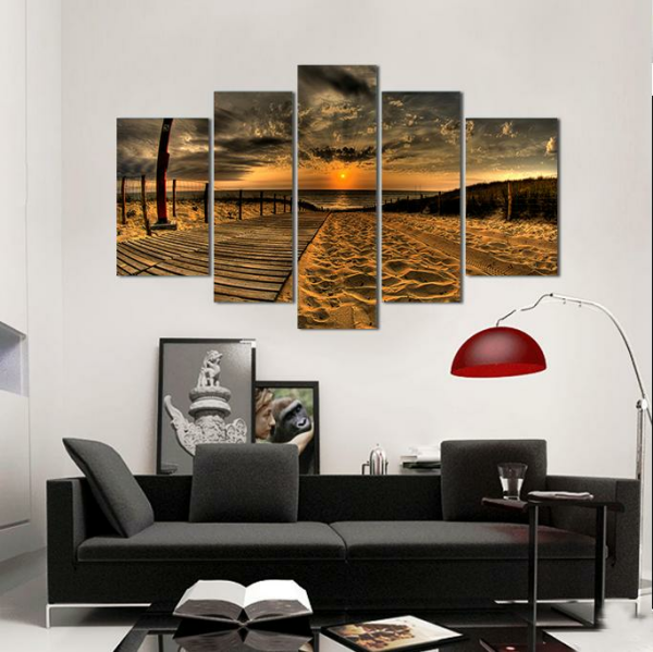 Kumsal Yolu  Kanvas Tablo