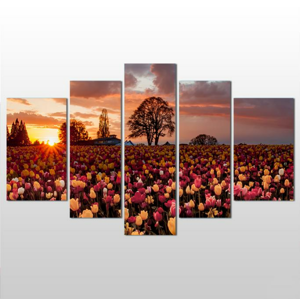 Laleler  Kanvas Tablo