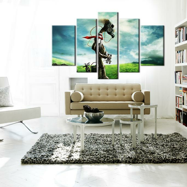 Köpek  Robot  Kanvas Tablo