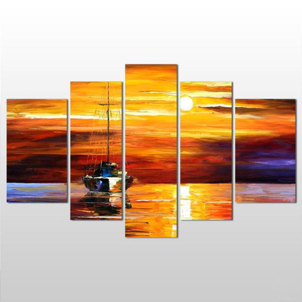 Sandal Yağlı Boya  Kanvas Tablo