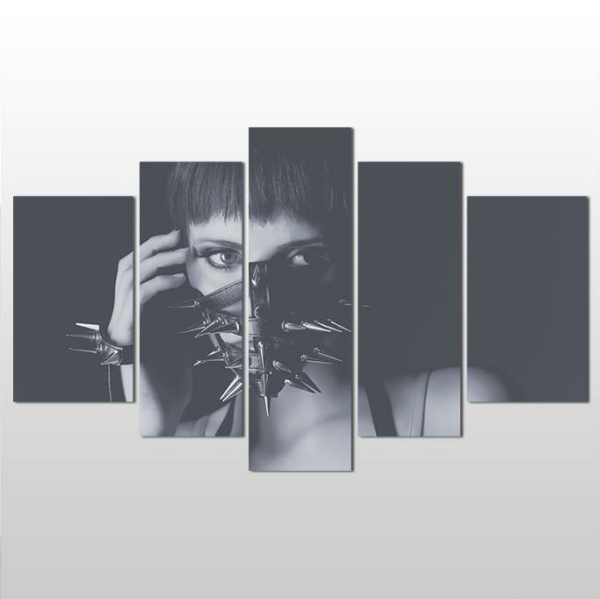 Savaşçı Kadın  Kanvas Tablo