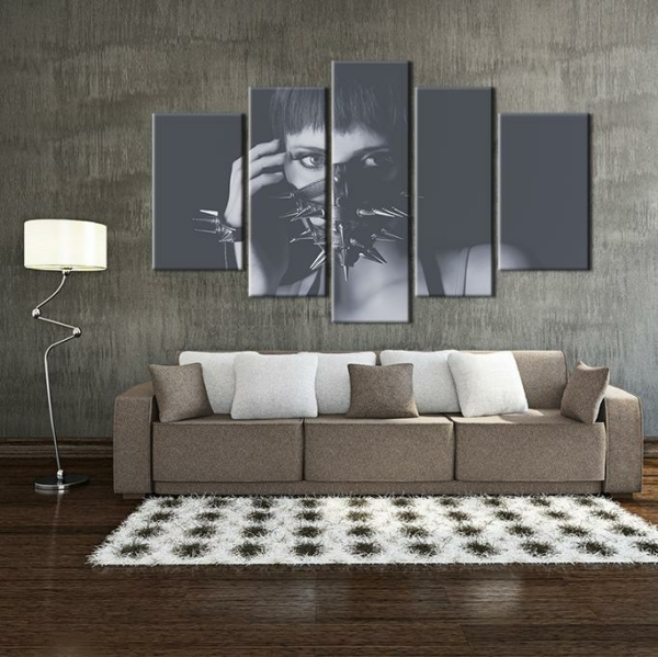 Savaşçı Kadın  Kanvas Tablo