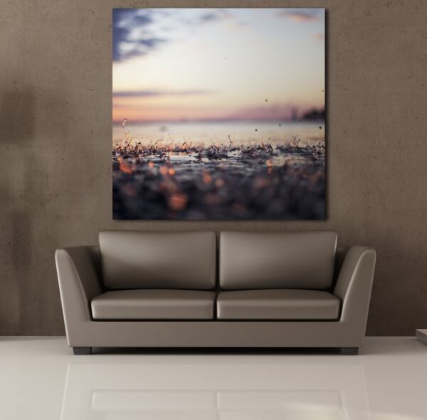 YAĞMUR DAMLALARI KANVAS TABLO