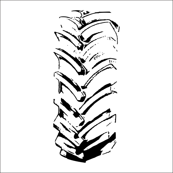 OTO LASTİK İZİ FOLYO STİCKER