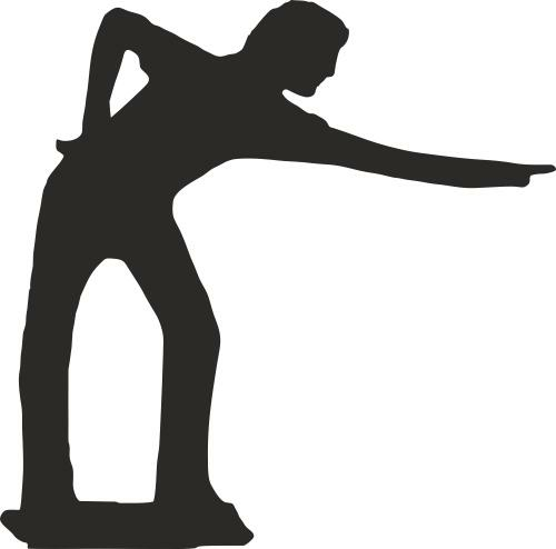 İŞARET GÖSTEREN ADAM