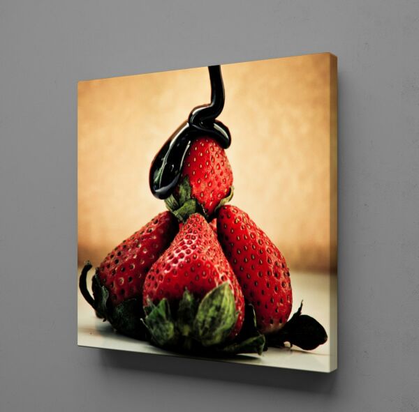 ÇİLEK KANVAS TABLO