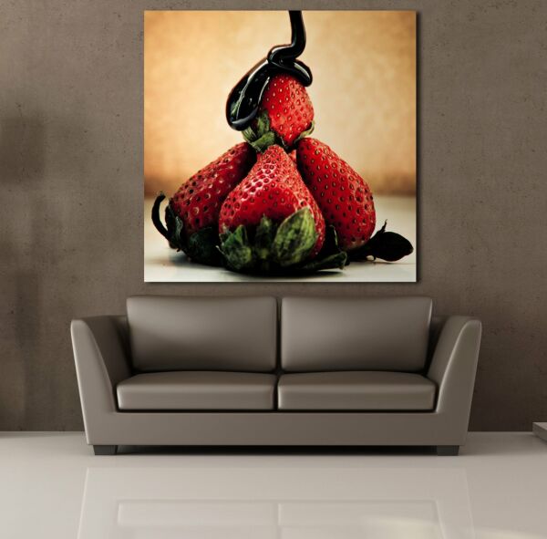 ÇİLEK KANVAS TABLO