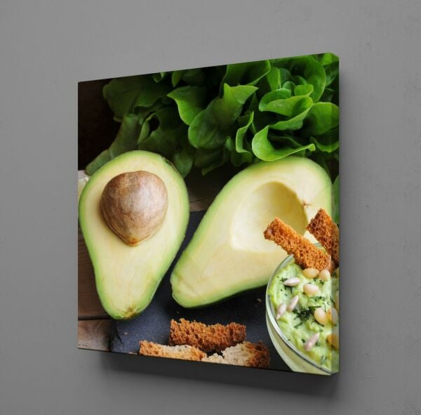 AVAKADO VE MARUL KANVAS TABLO