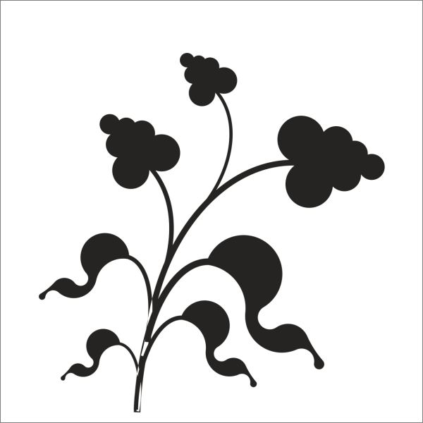 AĞAÇ VE GÜL RESİMLERİ FOLYO STİCKER