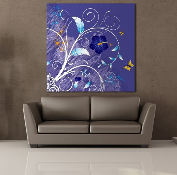 EFLATUN ÇİÇEK BÜYÜSÜ KANVAS TABLO