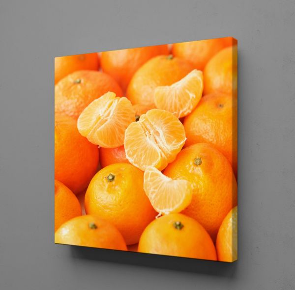 MANDALİNALAR KANVAS TABLO