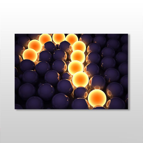 Neon Top Kanvas Tablo