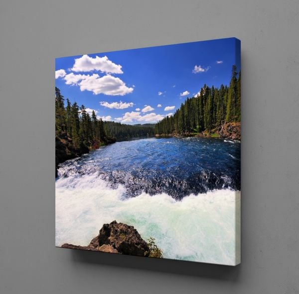 ÇAĞLAYAN AKARSU KANVAS TABLO