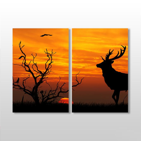 Geyik Kanvas Tablo
