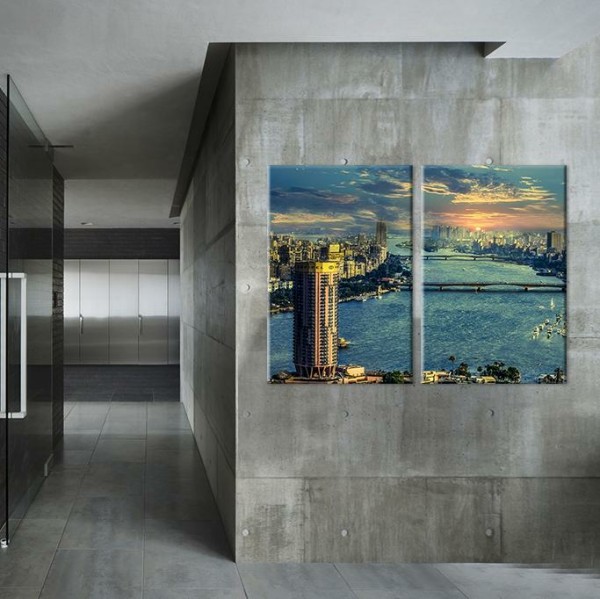 Miami Manzara Kanvas Tablo