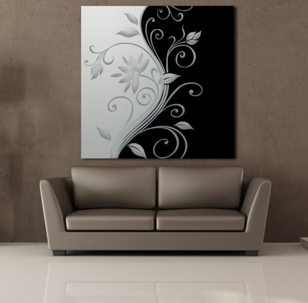 ÇİÇEKLİ MOTİF DESENLER KANVAS TABLO