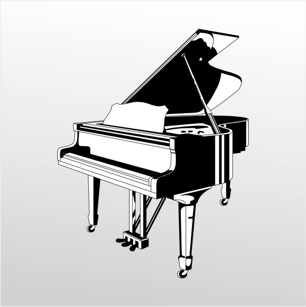 Folyo Sticker Piyano