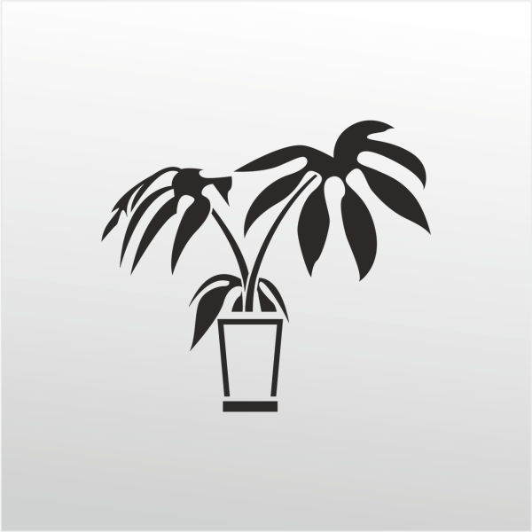 Folyo Sticker Çiçek Deseni ADKPQUY346