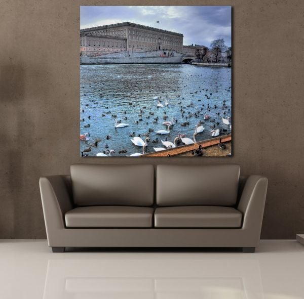 KUĞULAR KANVAS TABLO