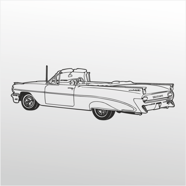 Folyo Sticker Klasik Araba ADKPQUY695