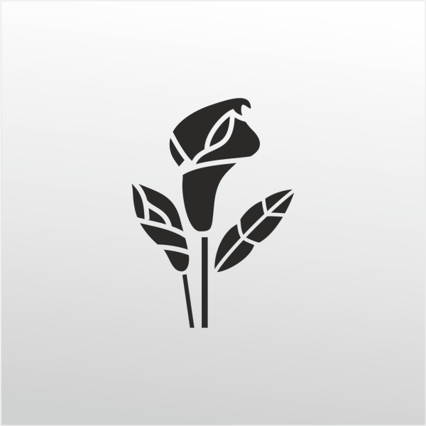 Folyo Sticker Çiçek Deseni ADKPQUY351