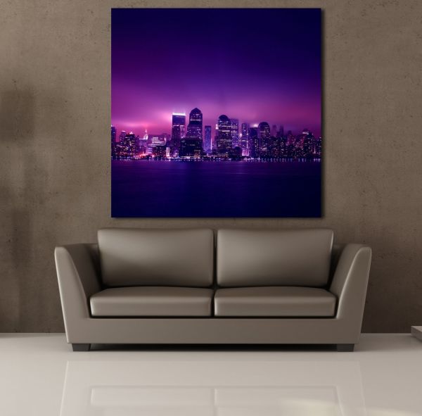 MORUN BÜYÜLÜ ŞEHRİ KANVAS TABLO