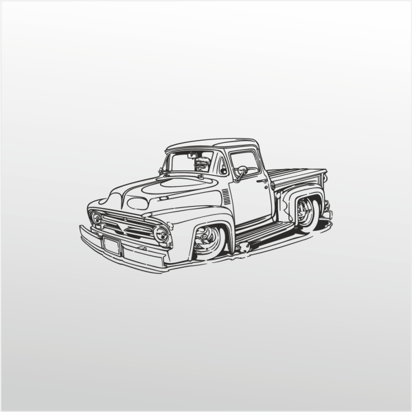 Folyo Sticker Klasik Araba ADKPQUY696