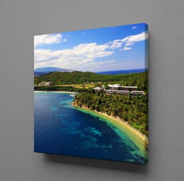 SAHİL BOYU KANVAS TABLO