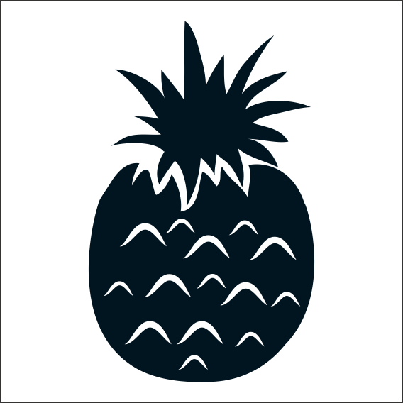 ANANAS FOLYO STİCKER