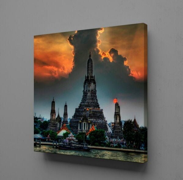 YENİ BANGKOK MANZARASI KANVAS TABLO