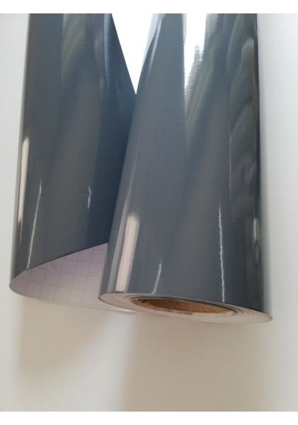 Parlak Antrasit Gri Kendinden Yapışkanlı Kaplama Folyosu