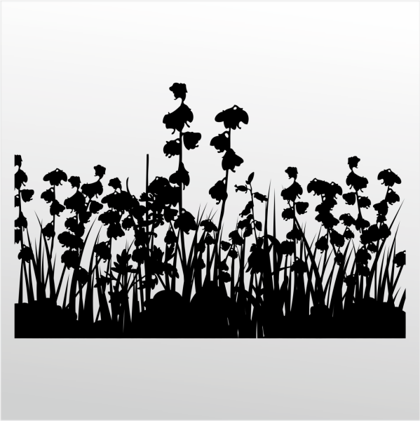 Folyo Sticker Çiçekler