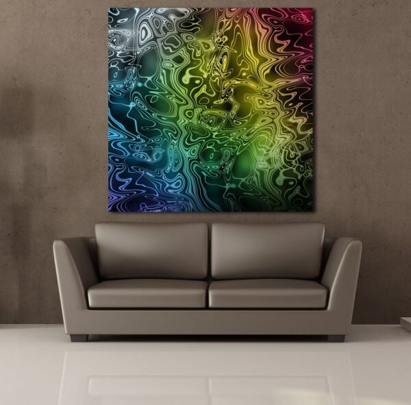 RENKLERİN GEÇİŞİ KANVAS TABLO