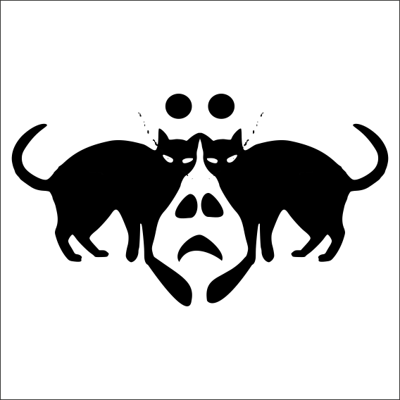 KEDİLİ HAYALET FOLYO STİCKER