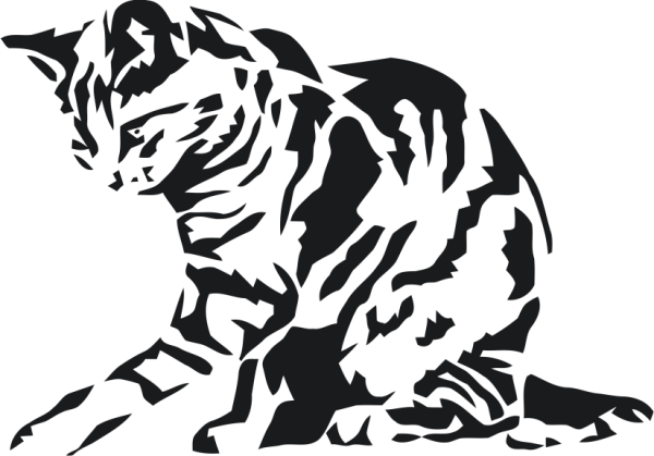 KEDİ FOLYO STİCKER