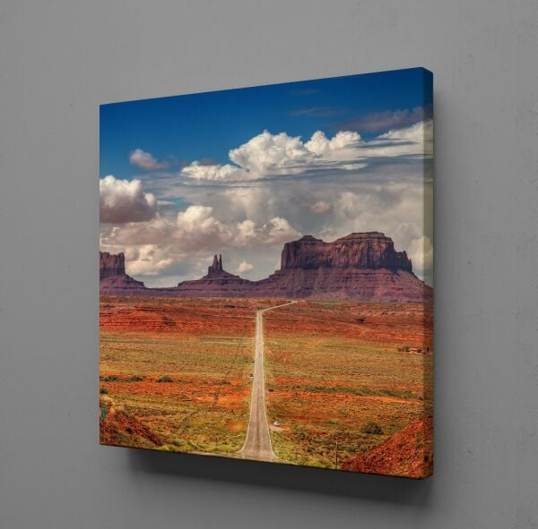 DAĞ YOL KANVAS TABLO