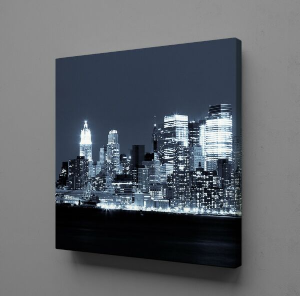 DENİZ VE EV KANVAS TABLO