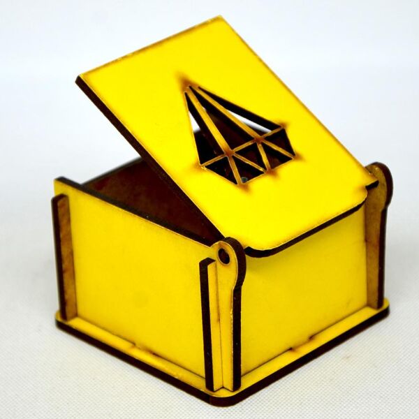 SARI HEDİYELİK KUTU